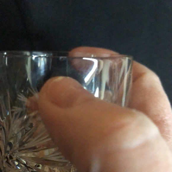 Set of 4 crystal aperitif or shot glasses - Picture 5 of 7